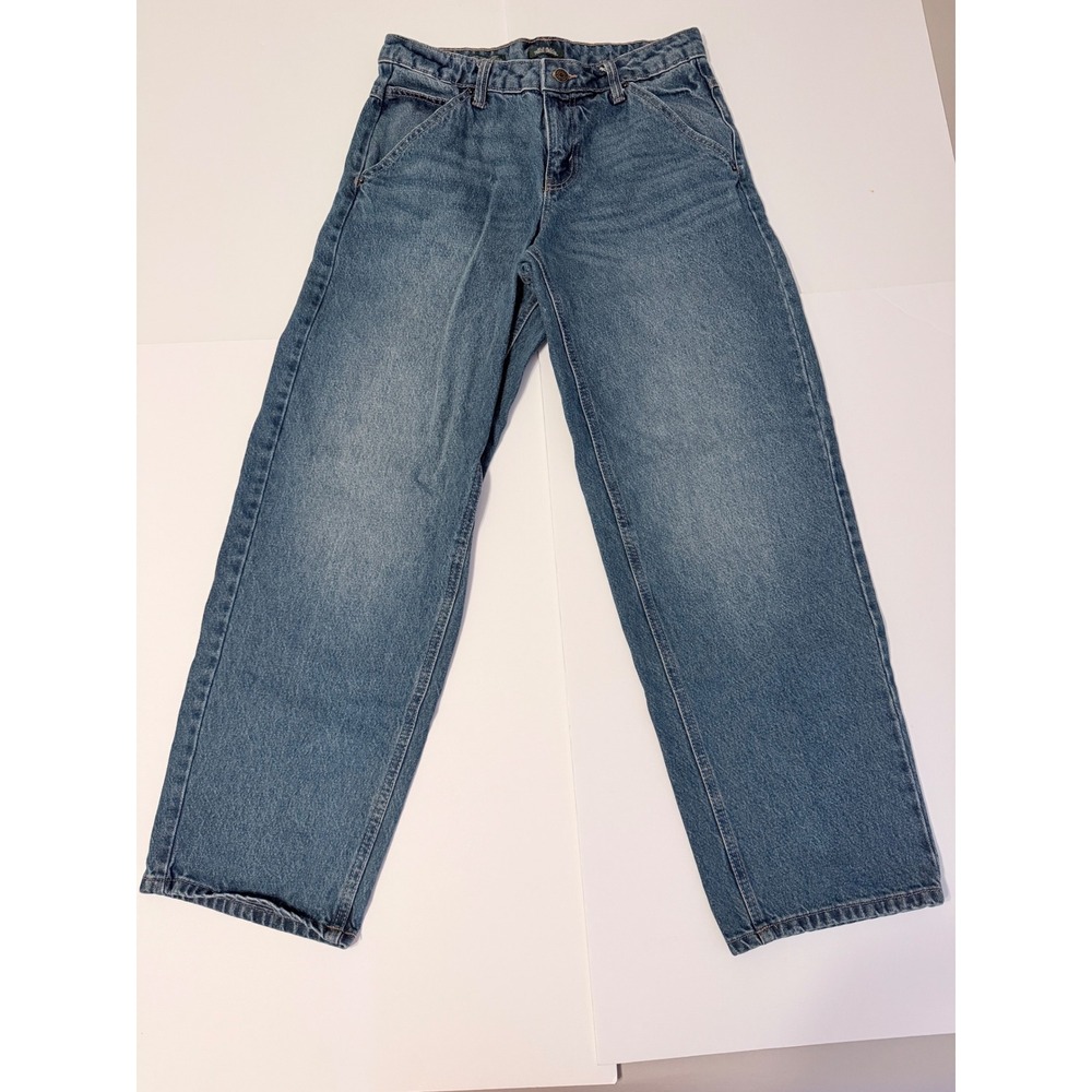 Wild Fable 90s Relaxed Straight Jeans Womens 4 Blue Excellent Mid Rise Denim